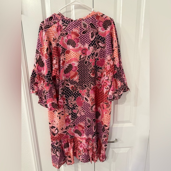 Johnny Was Valennis Ruffle Cover Up Kimono Size XXS XS NWT - Picture 5 of 9